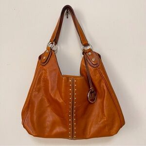 Michael Kors Astor Leather Hobo Shoulder Bag